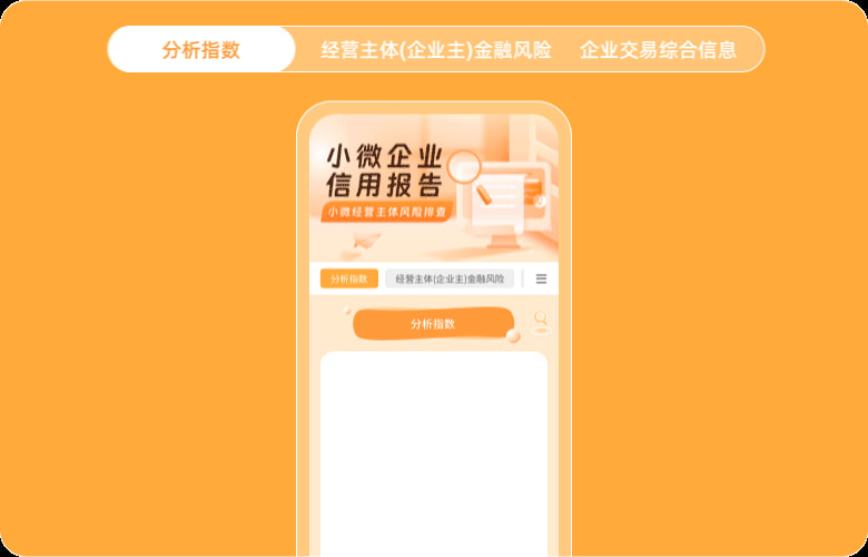 企业信用报告查询